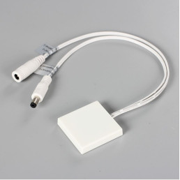 LED valdiklis 12-24V, 4A, ON-OFF-DIM, įfrezuojamas, bekontaktis, veikia per 25mm medį