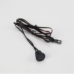 LED valdiklis 12-24V 4A, ON-OFF-DIM, įleidžiamas, plastikinis, juodas