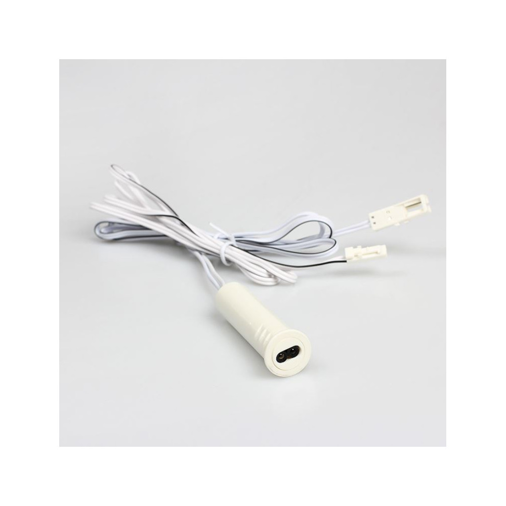 LED valdiklis 12-24V 4A, ON-OFF, įjungiamas rankos mostu, įleidžiamas, plastikinis, baltas