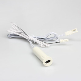 LED valdiklis 12-24V 4A, ON-OFF, įjungiamas rankos mostu, įleidžiamas, plastikinis, baltas