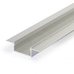 Profilis aliuminis anoduotas LED juostoms, priglaistomas, VARIO30-04, 2m, TOPMET