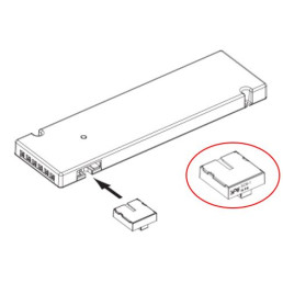 Modulis sensoriams IR ir PIR