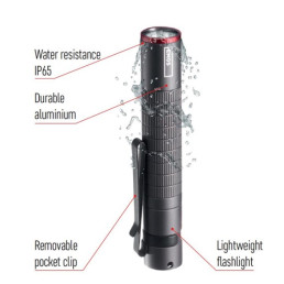 Žibintuvėlis, atsparus drėgmei IP65, ULTIBRIGHT 50, CREE LED, 100lm, 1xAAA, EMOS