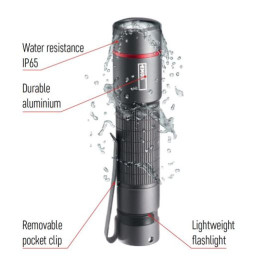 Žibintuvėlis, atsparus drėgmei IP65, ULTIBRIGHT 60, CREE LED, 170lm, 1xAA, EMOS