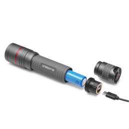 Žibintuvėlis, atsparus drėgmei IP65, ULTIBRIGHT 80, CREE LED, 600lm, įkraunamas 2600mA, EMOS