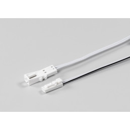 LED jungiklis 12-24V 4A, ON-OFF, du jutikliai, įleidžiamas, plastikinis, baltas, skirtas valdyti durelių/ rankos judesiu