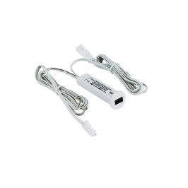 LED jungiklis 12-24Vdc, 2A, su IR jutikliu, baldinis, įleidžiamas Ø14mm, dviejų funkcijų