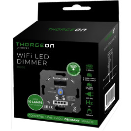 Reguliatorius šviesai 230V 5-300W TRIAC, valdomas rankenėle ir WiFi, THORGEON