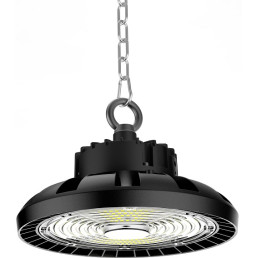 Sandėlio šviestuvas Sapphire 100W, neutraliai balta 230Vac, 15000lm, IP65, IK08, juodas, valdomas 1-10V