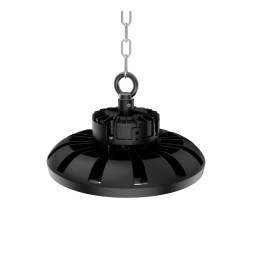 Sandėlio šviestuvas Sapphire 100W, neutraliai balta 230Vac, 15000lm, IP65, IK08, juodas, valdomas 1-10V