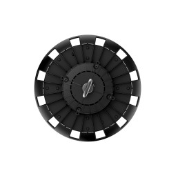 Sandėlio šviestuvas Sapphire 100W, neutraliai balta 230Vac, 15000lm, IP65, IK08, juodas, valdomas 1-10V