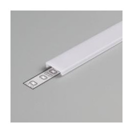 LED profilio dangtelis C click profiliui ARC12 , 3m, baltas, TOPMET
