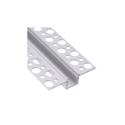 Profilis aliuminis anoduotas LED juostoms, su matiniu dangteliu, įleidžiamas, priglaistomas, DEOLINE P, 3m