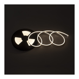 LED juosta NEON FLEX, 5m ritė, 12Vdc, 11W/ m, IP65, 4000K, karpoma 1cm, Design Light