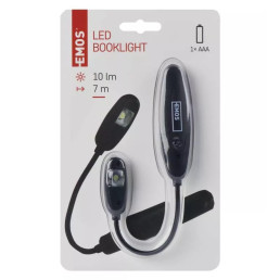 Prisegamas skaitymo LED žibintuvėlis, 10lm, 1xAAA, EMOS