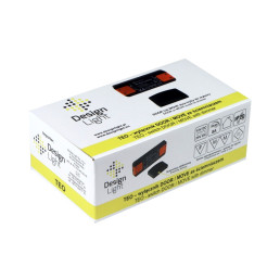 LED valdiklis su bevieliu, įkraunamu IR jutikliu 12-24Vdc, 8A, pritemdymo funkcija, juodas, Design Light