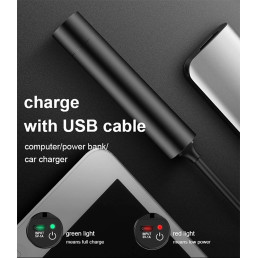 Žibintuvėlis S11-H, ultravioletinė šviesa UV 365NM, Įkraunamas USB, Superfire