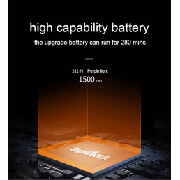 Žibintuvėlis S11-H, ultravioletinė šviesa UV 365NM, Įkraunamas USB, Superfire