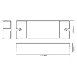 DALI signalo kartotuvas su maitinimo šaltiniu, Sunricher