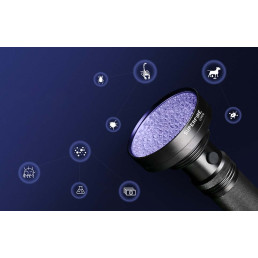 Žibintuvėlis UV06, ultravioletinė šviesa UV 395nm, IP46, Superfire