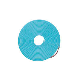 LED juosta NEON FLEX 12Vdc, 7.2W/ m, karpoma 1cm, Ledo mėlyna, 6x12mm, 5m ritė, IP67