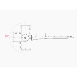 Gatvės šviestuvas LED 230V 50W 5 000lm, 130° x 75° 4000K neutraliai balta, STREETLITE, IP65, IK08