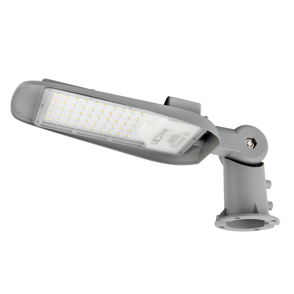 Gatvės šviestuvas LED 230V 100W 10 000lm, 130° x 75° 4000K neutraliai balta, STREETLITE, IP65, IK08