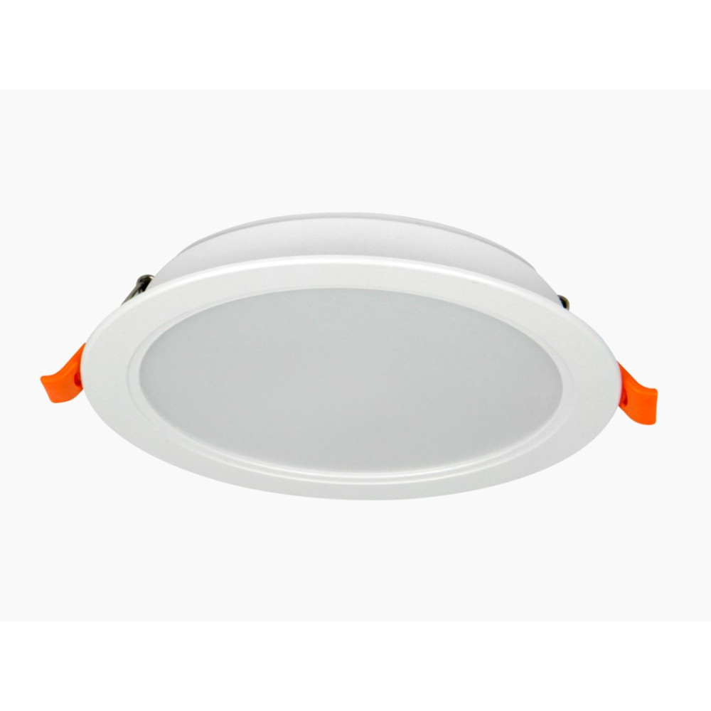 Įmontuojamas LED šviestuvas, 230Vac, 12W, 1250lm, neutraliai balta 4000K, apvalus, MOLLY, LED line LITE