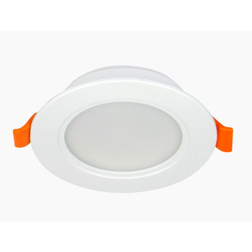 Įmontuojamas LED šviestuvas, 230Vac, 5W, 450lm, šiltai balta 3000K, apvalus, MOLLY, LED line LITE