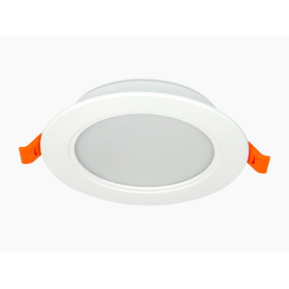 Įmontuojamas LED šviestuvas, 230Vac, 9W, 830lm, šiltai balta 3000K, apvalus, MOLLY, LED line LITE