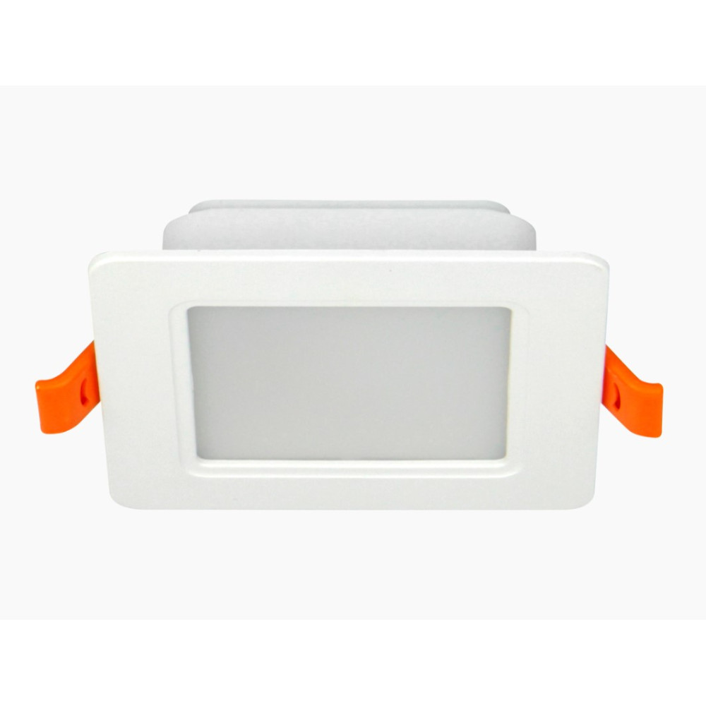 Įmontuojamas LED šviestuvas, 230Vac, 5W, 450lm, šiltai balta 3000K, kvadratinis, MOLLY, LED line LITE