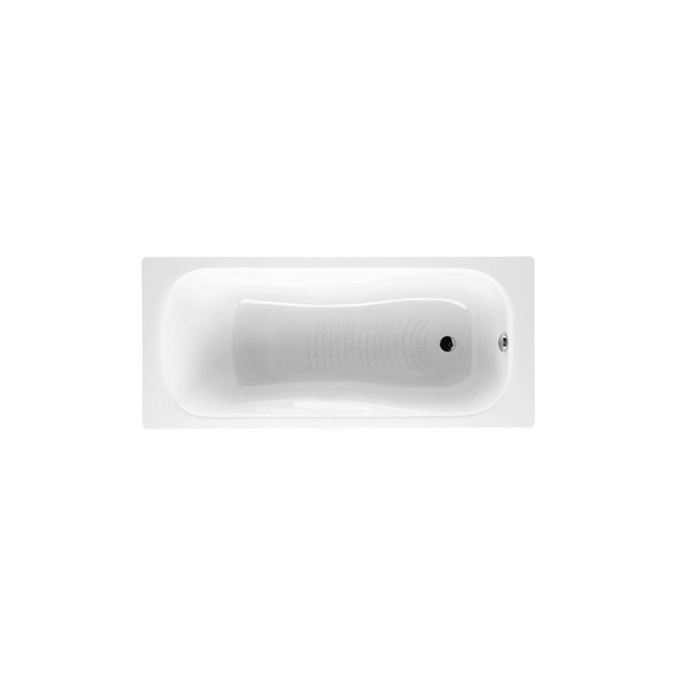 Emaliuota ketaus vonia Malibu 170 × 70 cm antislip balta