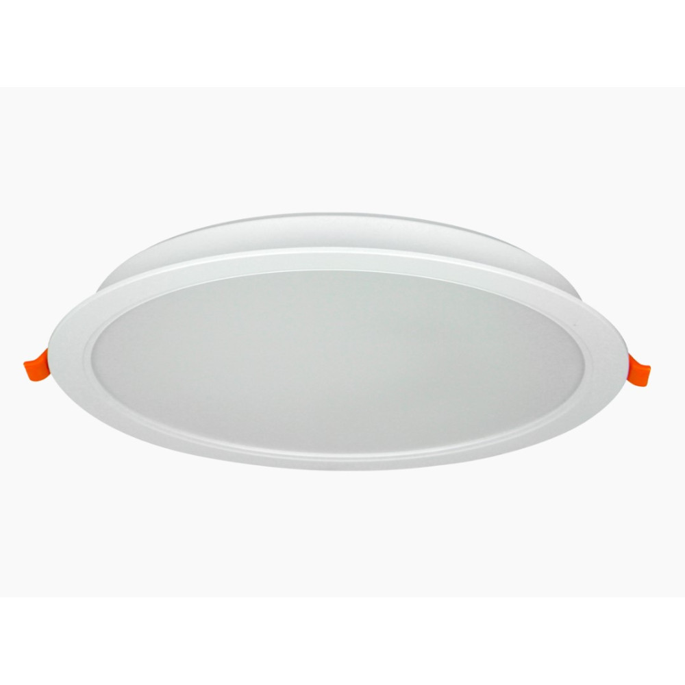 Įmontuojamas LED šviestuvas su judesio davikliu, 230Vac, 24W, 2550lm, 4000K, apvalus, MOLLY, LED line LITE