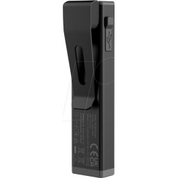 Žibintuvėlis įkraunamas LED, USB-C, Li-Ion, 500 lm, Mini Booster 500R, ANSMANN