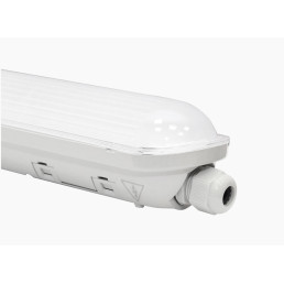 Hermetinis šviestuvas TRI-PROOF, 230Vac, 40W, 150lm/ W, 118cm, IP65, IK08, 5000K, LINKER, LED line PRIME