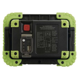 Nešiojamas COB LED šviestuvas, 600lm, įkraunamas, 3000mAh, su POWERBANK, IP44, EMOS