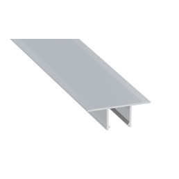Profilis aliuminis anoduotas LED juostoms įleidžiamas, priglaistomas, FALCO, 2m