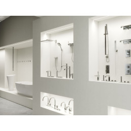 Profilis aliuminis anoduotas LED juostoms įleidžiamas, priglaistomas, FALCO, 3m