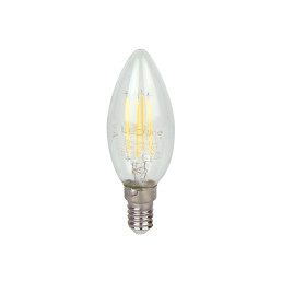 LED lemputė E14 C35 230V 6W 720lm, šiltai balta 2700K, LED line LITE