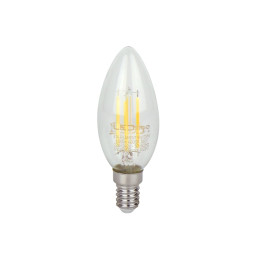 LED lemputė E14 C35 230V 5W 600lm, neutraliai balta 4000K, pritemdoma, LED line LITE