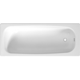 TANZA plieninė vonia 150x70 cm balta