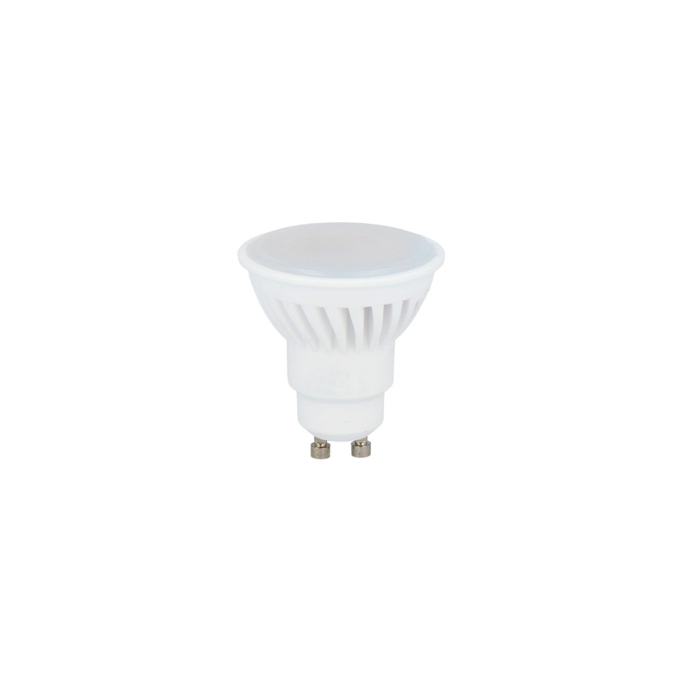 Lemputė LED GU10 230V 7W 1000lm, 142lm/ W, 120° neutraliai balta 4000K, keramikinė