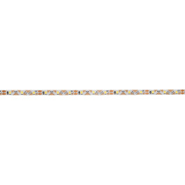 LED juostos ritė 5m, 12V 8.5W/ m 72LED/ m 900lm/ m nehermetiška šaltai balta 6500K, S formos, LEMLUX