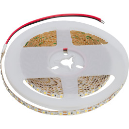 LED juosta 5m ritė, 12V 10W/ m 120LED/ m 1200lm/ m nehermetiška šaltai balta 6500K, S formos, LEMLUX