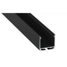 LED profilis DILEDA 2.02m juodas, lakuotas