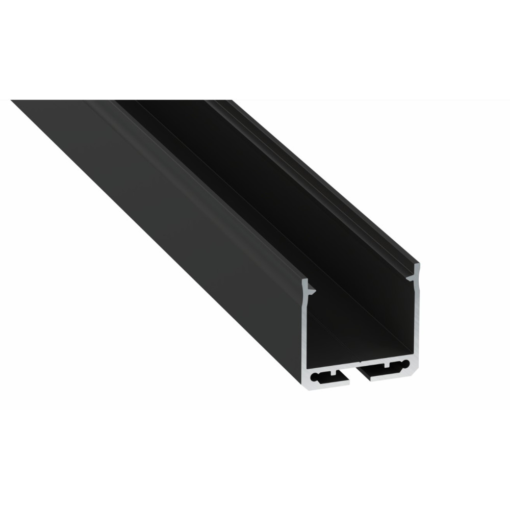 LED profilis DILEDA 2.02m juodas, lakuotas