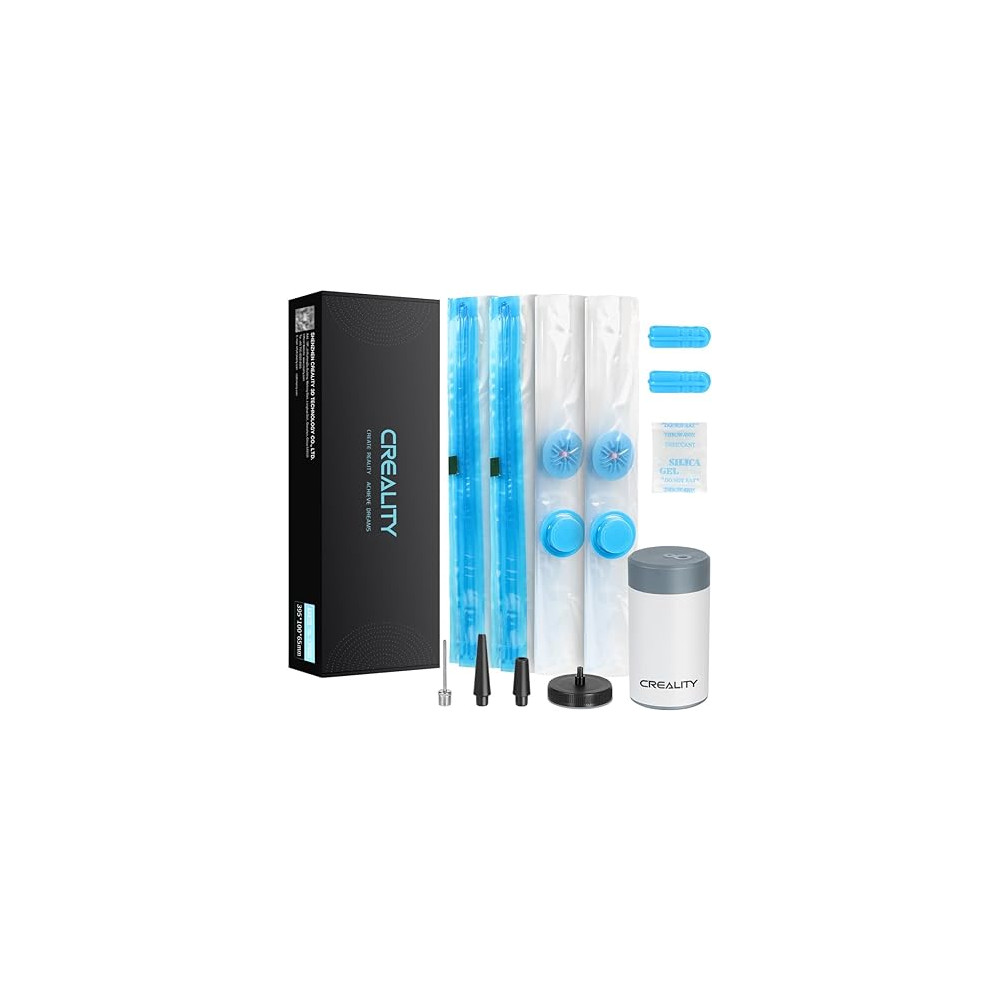 Vakuuminių maišelių (8vnt) komplektas su pompa skirti spausdinimo medžiagų sausam laikymui 4008030035 CREALITY