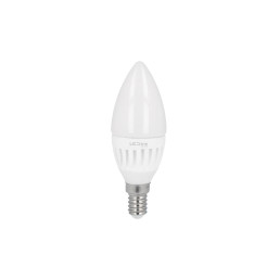 Lemputė LED E14 230V 9W 1260lm žvakės formos, 4000K, keramikinė, LED line PRIME