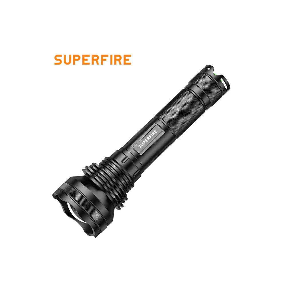 Žibintuvėlis L3, 2700lm, fokusuojamas, su įkraunamom baterijom 2x 26650 ir krovikliu, 