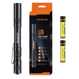 Žibintuvėlis MINI L28, 121lm, 5W, 2x AAA, 5 funkcijos, IP44